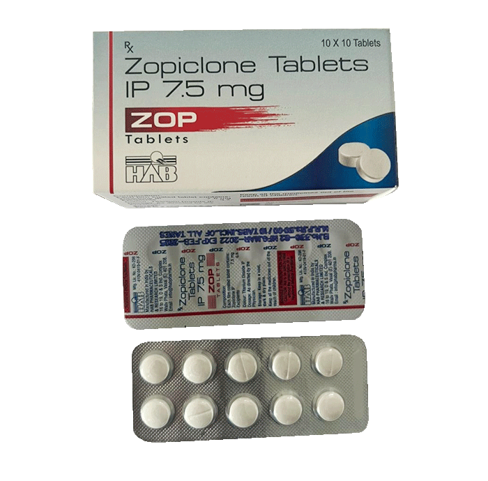 Zopiclone Tablets White