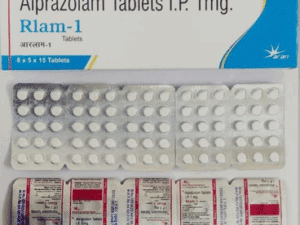 Xanax RLAM 1 1mg Tablets (Alprazolam)
